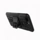 Rugged Kickstand Back Cover - OnePlus 5T Hoesje - Zwart
