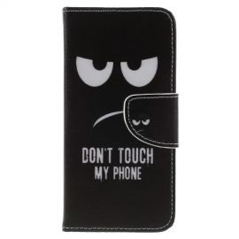 Book Case Samsung Galaxy J6 (2018) Hoesje - Don’t Touch