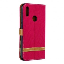 Denim Book Case - Huawei Y6 (2019) / Y6s Hoesje - Rood