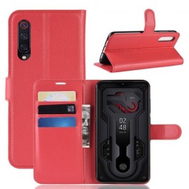 Book Case - Xiaomi Mi 9 Hoesje - Rood
