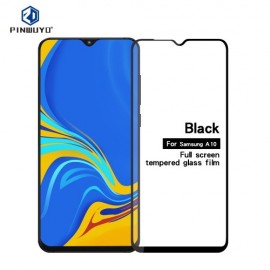 Full-Cover Screen Protector - Tempered Glass - Samsung Galaxy A10 - Zwart