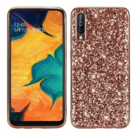 Coverup Glitter Back Cover - Samsung Galaxy A50 / A30s Hoesje - Rose Gold