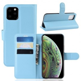 Book Case - iPhone 11 Pro Hoesje - Lichtblauw