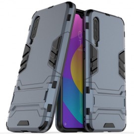 Armor Kickstand Back Cover - Xiaomi Mi 9 Lite Hoesje - Donkerblauw