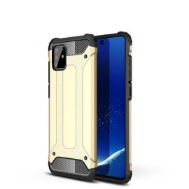 Armor Hybrid Back Cover - Samsung Galaxy Note 10 Lite Hoesje - Goud