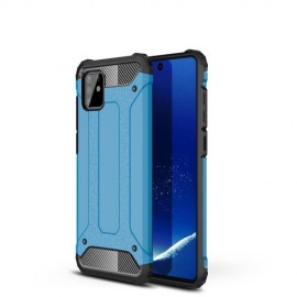 Armor Hybrid Back Cover - Samsung Galaxy Note 10 Lite Hoesje - Lichtblauw