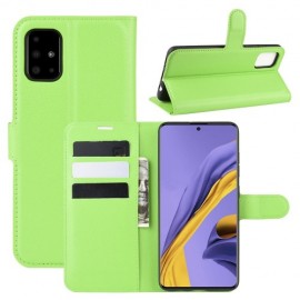 Book Case - Samsung Galaxy A51 Hoesje - Groen