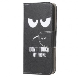 Book Case - Samsung Galaxy A71 Hoesje - Don't Touch