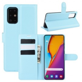 Book Case - Samsung Galaxy S20 Plus Hoesje - Lichtblauw