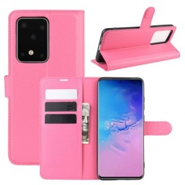 Book Case - Samsung Galaxy S20 Ultra Hoesje - Roze