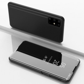 Mirror View Case - Samsung Galaxy S20 Plus Hoesje - Zwart