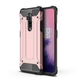 Armor Hybrid Back Cover - OnePlus 7T Pro Hoesje - Rose Gold