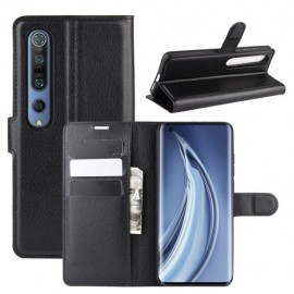 Book Case - Xiaomi Mi 10 Hoesje - Zwart