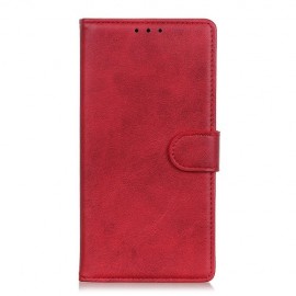 Luxe Book Case - Huawei P40 Lite Hoesje - Rood