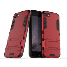 Coverup Armor Kickstand Back Cover - iPhone SE (2022/2020), iPhone 8 / 7 Hoesje - Rood