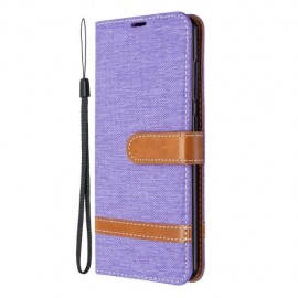 Coverup Denim Book Case - Samsung Galaxy A41 Hoesje - Paars
