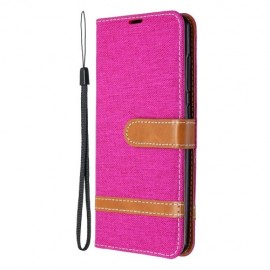 Coverup Denim Book Case - Samsung Galaxy A41 Hoesje - Roze