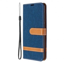 Coverup Denim Book Case - Samsung Galaxy A41 Hoesje - Blauw