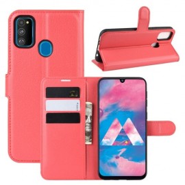 Coverup Book Case - Samsung Galaxy M21 Hoesje - Rood
