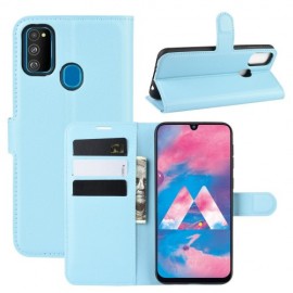 Coverup Book Case - Samsung Galaxy M21 Hoesje - Lichtblauw