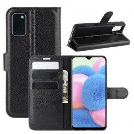 Coverup Book Case - Samsung Galaxy A41 Hoesje - Zwart