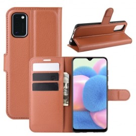 Coverup Book Case - Samsung Galaxy A41 Hoesje - Bruin