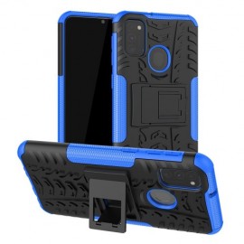 Coverup Rugged Kickstand Back Cover - Samsung Galaxy M21 Hoesje - Blauw