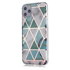 Coverup Marble Design TPU Back Cover - iPhone 11 Pro Max Hoesje - Mint